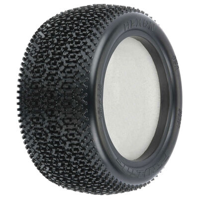 1/10 Hexon CR3 Rear 2.2" Carpet Buggy Tires (2) 1/10 Hexon CR3 Rear 2.2" Carpet Buggy Tires (2)