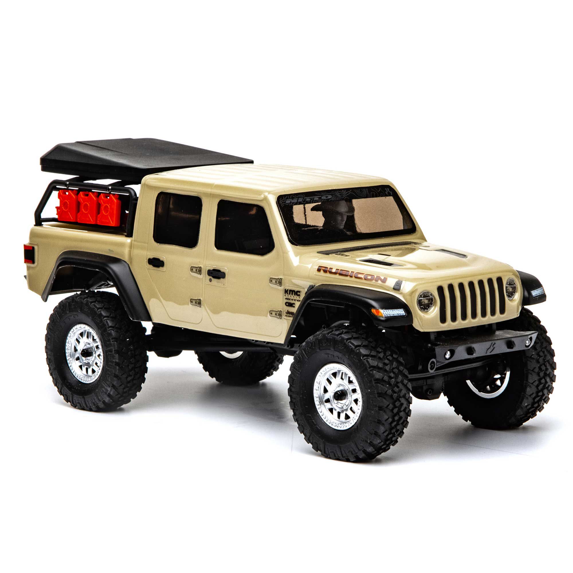 1/24 SCX24 Jeep JT Gladiator 4WD Rock Crawler Brushed RTR, 