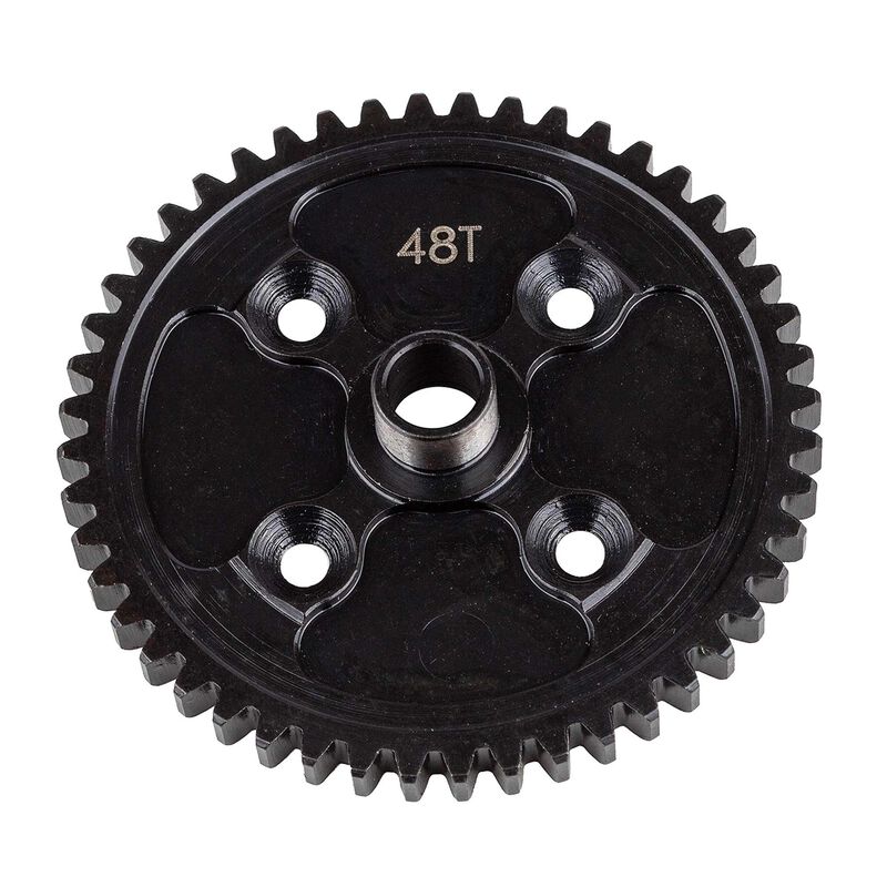 Spur Gear, 48T, Metal: RC8B4