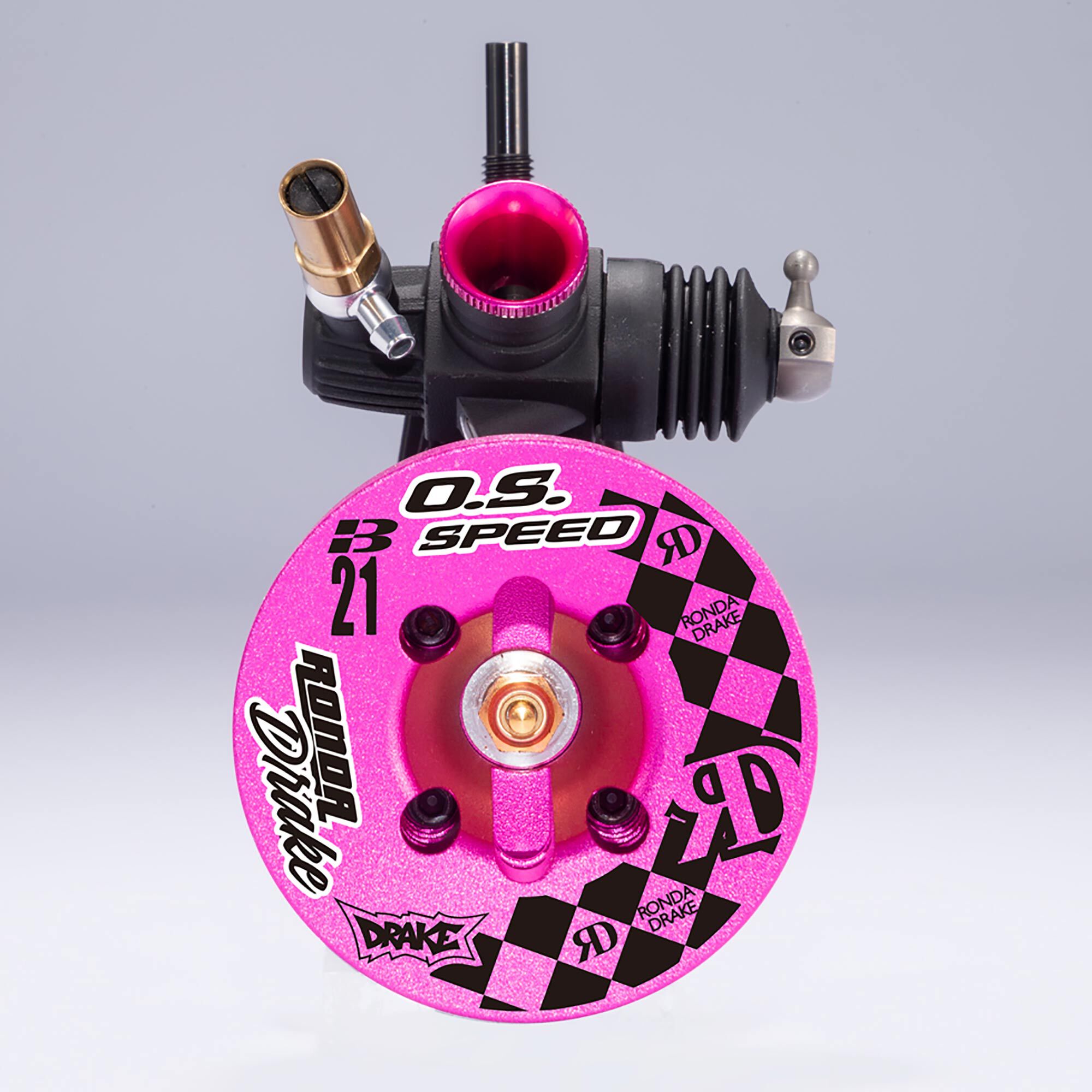 ★専用★22 OCTOBRE ノースリーブレオパードとろみ&amp;ピンクコテ　2点 O.S. Speed B21 Ronda Drake Pink Edition Engine | Team Losi Racing