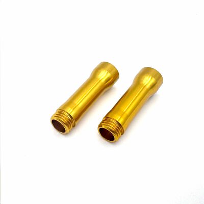 XP Gold Anodized Shock Bodies for 90mm (2) XP Gold Anodized Shock Bodies for 90mm (2)