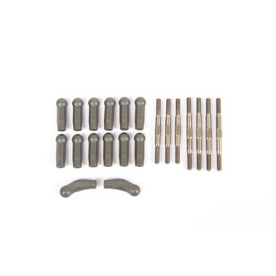 HD Turnbuckle Kit Titanium: 22X-4 HD Turnbuckle Kit Titanium: 22X-4