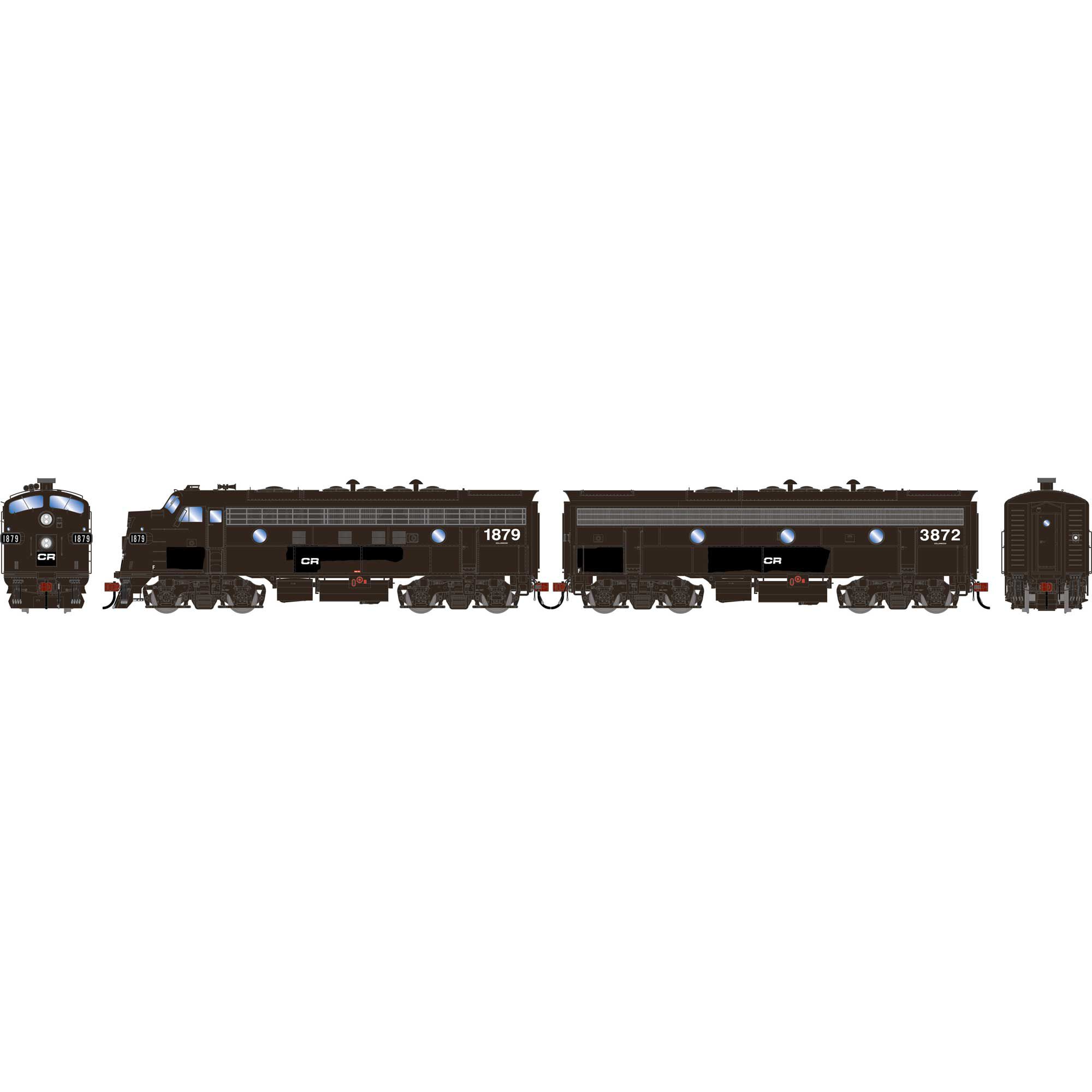 Athearn Genesis Athearn Genesis HO GEN F7A/F7B Locomotive w/DCC