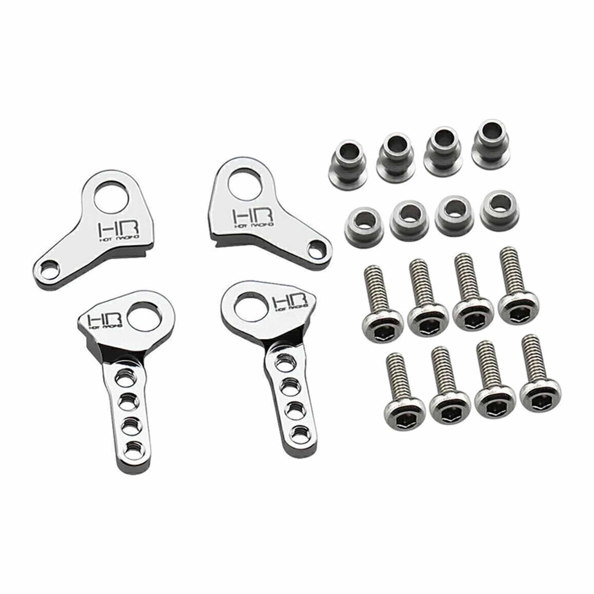 【値下げ】RIDE HELIX+k2 LIEN FS金具セット　非対称ボード Hot Racing Aluminum Front & Rear Flex Blade Suspension Set, 1/30