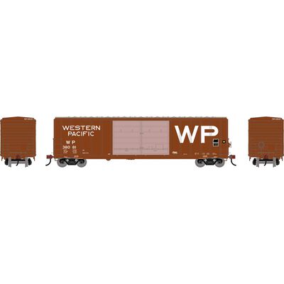 HO ATH 50' FMC 5077 Centered Double Door Box Car, WP #38081 HO ATH 50' FMC 5077 Centered Double Door Box Car, WP #38081