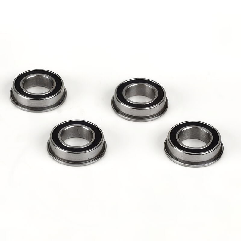 Losi 8x14x4 Flanged Rubber Seal Ball Bearing (4): 8X, 8XE