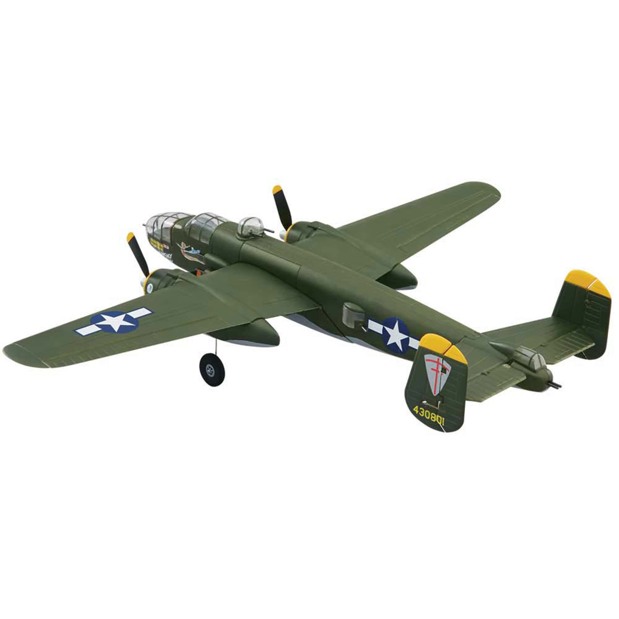 Flyzone Micro B-25 Mitchell WWII Bomber EP Tx-R 21.7
