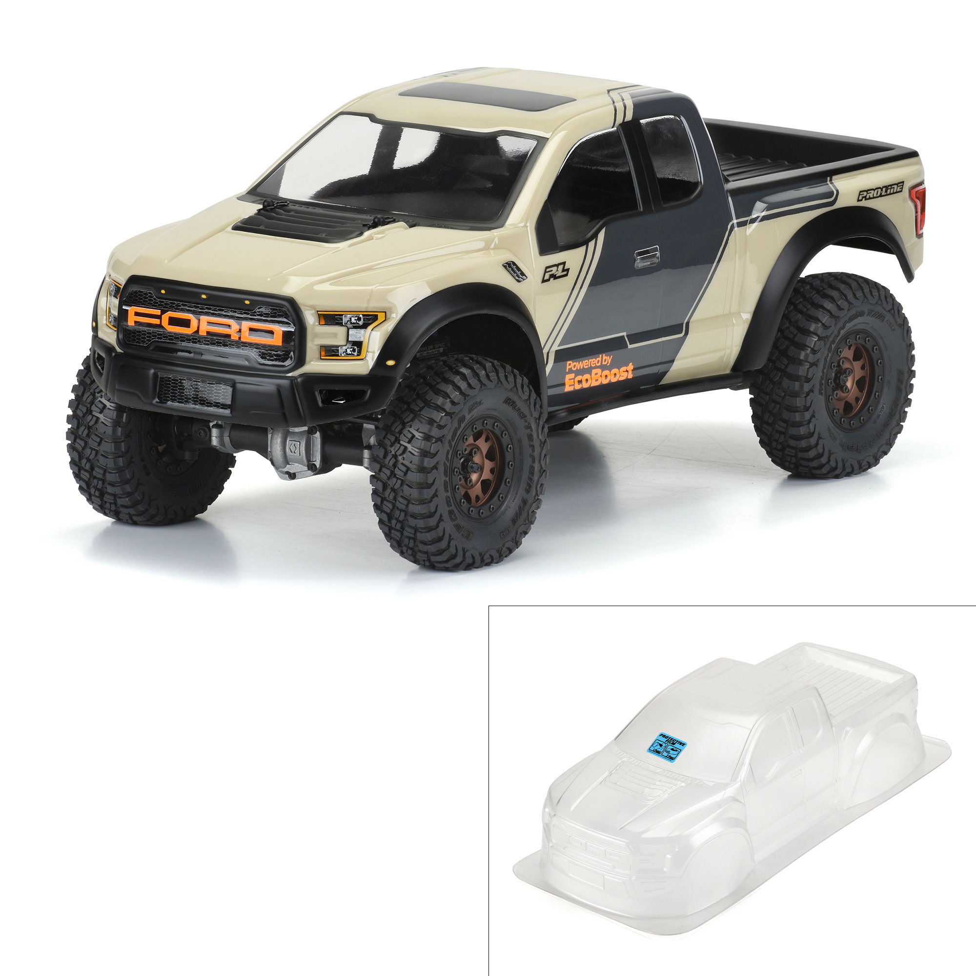 Pro-Line Racing Pro-Line Racing 1/10 2017 Ford F-150 Raptor Clear