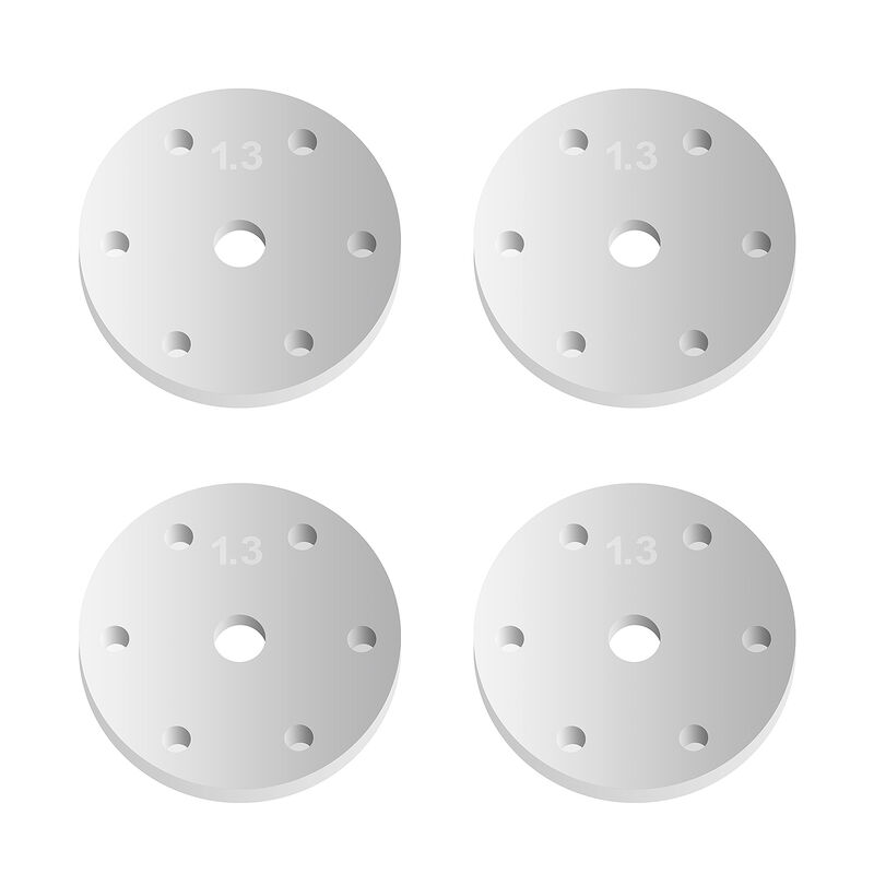 FT 16mm Shock Piston, 6x1.3mm, Flat