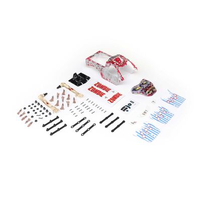 Body Set, Painted, Zombie: Mini LMT Body Set, Painted, Zombie: Mini LMT