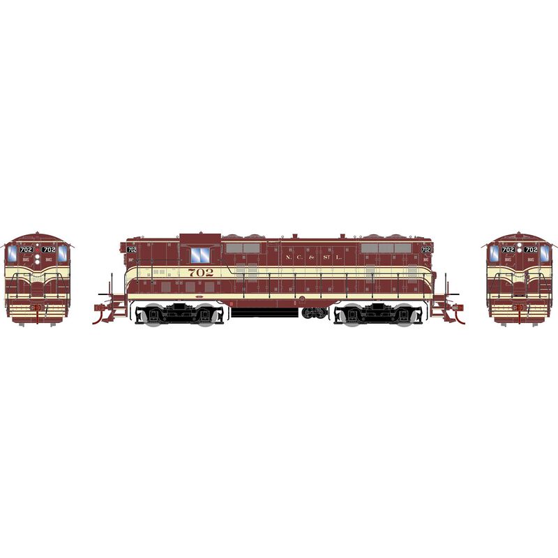 HO GEN GP7L Locomotive w/DCC & Sound, NCSL #702