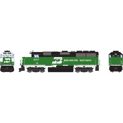 HO ATH GP50 Locomotive with DCC & Sound, BN #3117 HO ATH GP50 Locomotive with DCC & Sound, BN #3117
