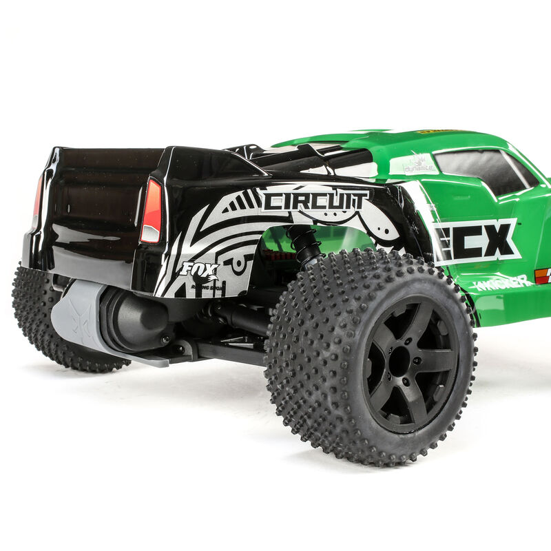 1/10 Circuit 2WD Stadium Truck Brushed RTR, Green