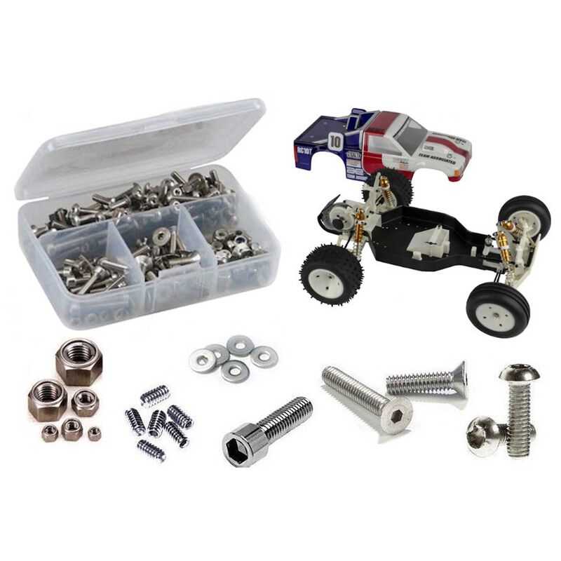 Stainless Steel Screw Kit: 1/10 Team Associated RC10T Classic
