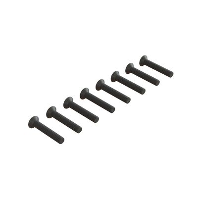 Flat Head Hex Machine Screw M3x18mm (10) Flat Head Hex Machine Screw M3x18mm (10)