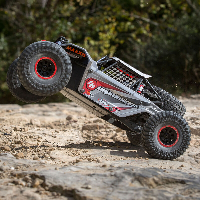 1/6 Super Rock Rey 4WD Brushless Rock Racer RTR with AVC, Baja Designs