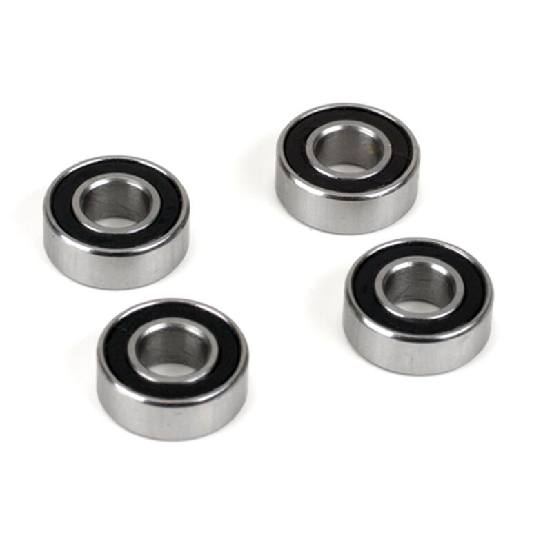5x11x4 Rubber Sealed Ball Bearing (4): 8X, 8XE 5x11x4 Rubber Sealed Ball Bearing (4): 8X, 8XE