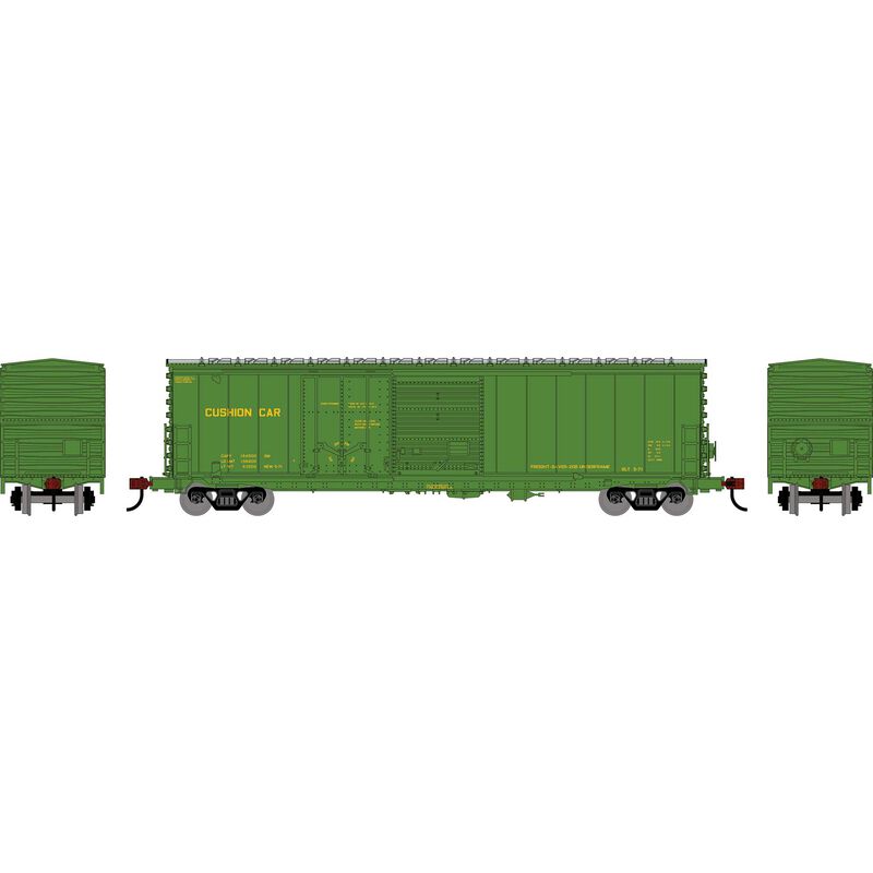 HO ATH 50' ACF Combination Door Box Car, Data Only Green