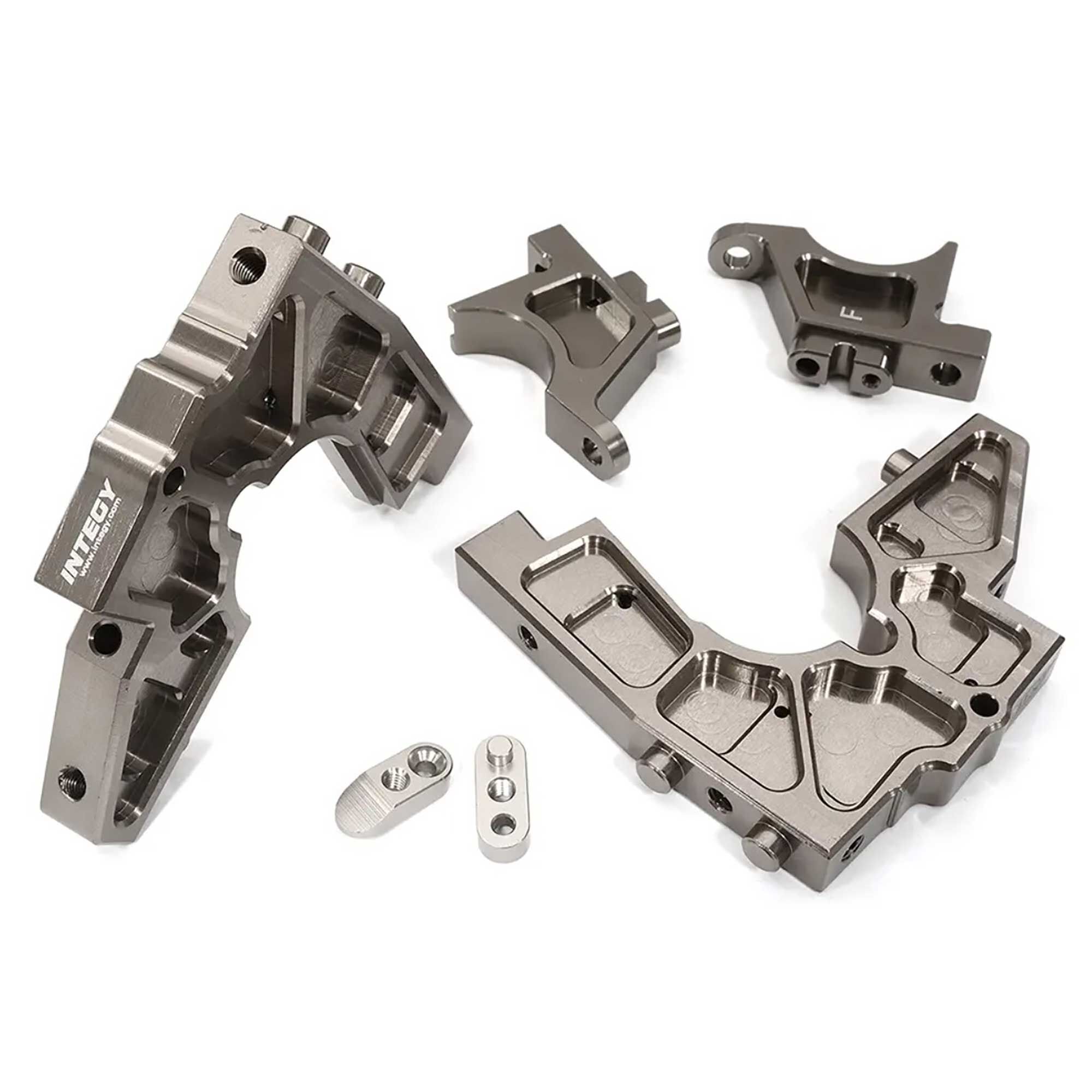 Jeu De Cloison Arrière Usinée Billet Pour Losi DBXL-E 2.0 1/5 - Neuf, Rouge, échelle 1/5