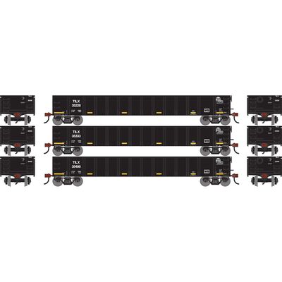 HO 52' Mill Gondola, TILX #35228/35333/35400 (3) HO 52' Mill Gondola, TILX #35228/35333/35400 (3)