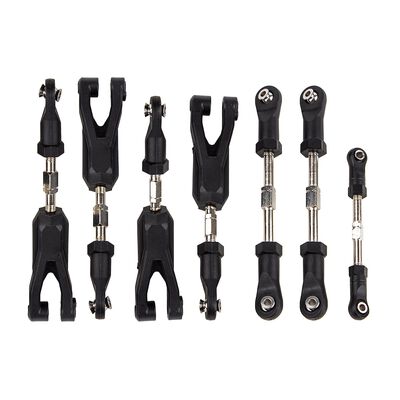 Turnbuckle Set, 1/8 Team Associated Rival MT8 Turnbuckle Set, 1/8 Team Associated Rival MT8
