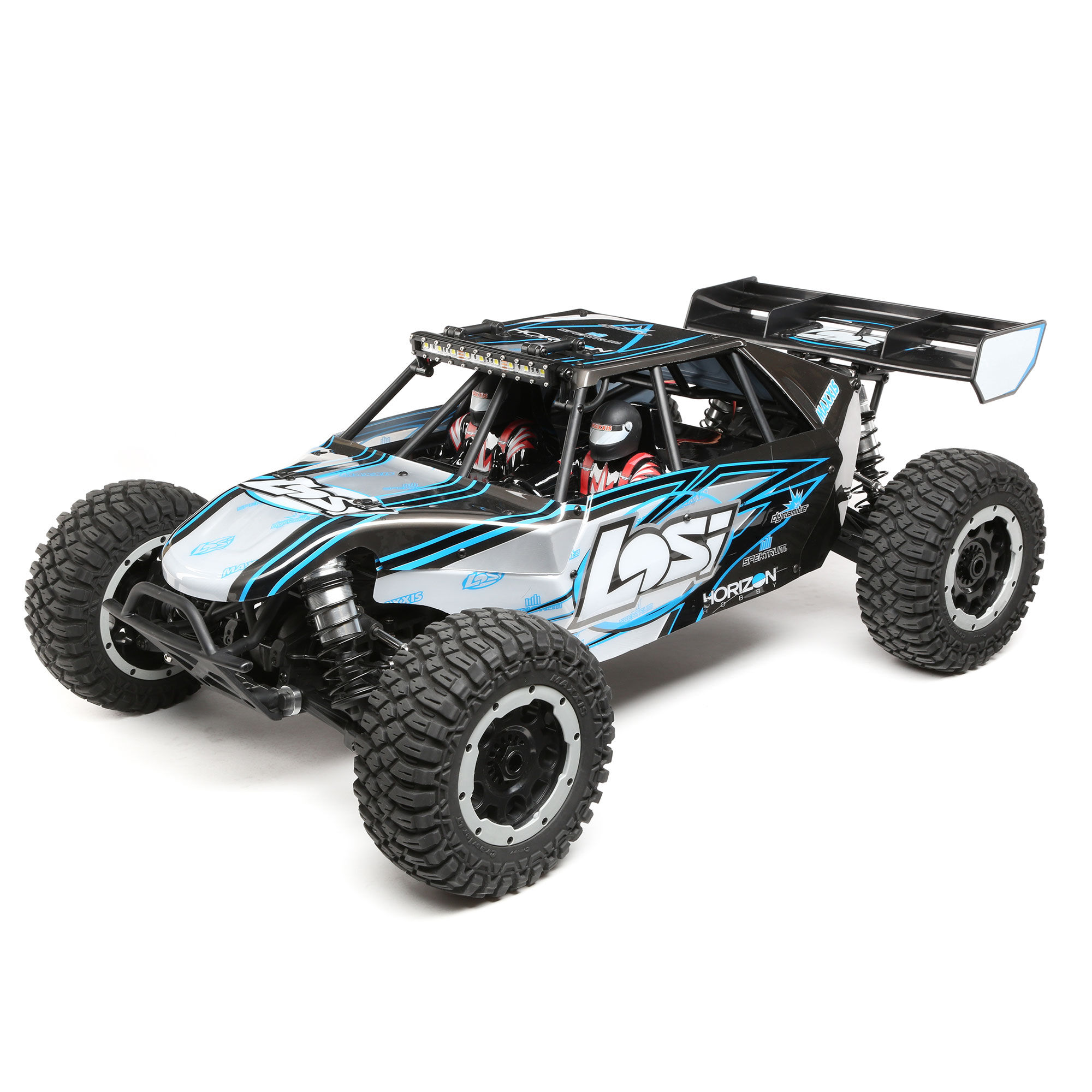 Losi 1/5 DBXL-E 4WD Brushless Desert Buggy RTR with AVC, Grey 