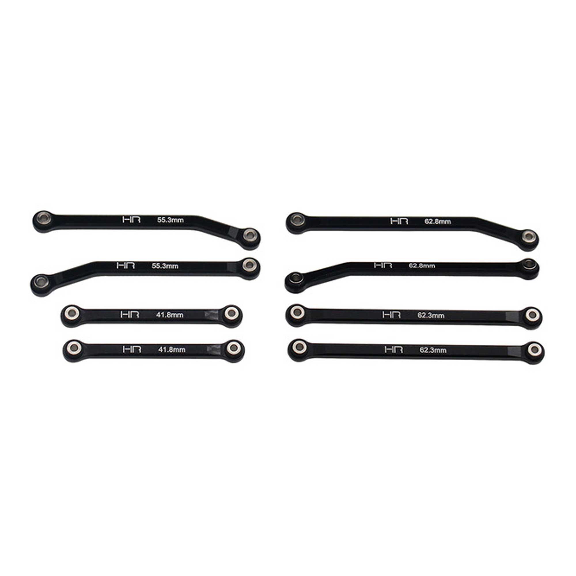 Hot Racing Aluminum High Clearance 4-Link Set, 1/18 Redcat Ascent