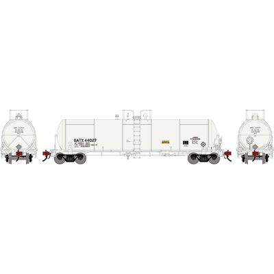 HO GATC 20K Gallon Tank Car, GATX White #44027 HO GATC 20K Gallon Tank Car, GATX White #44027