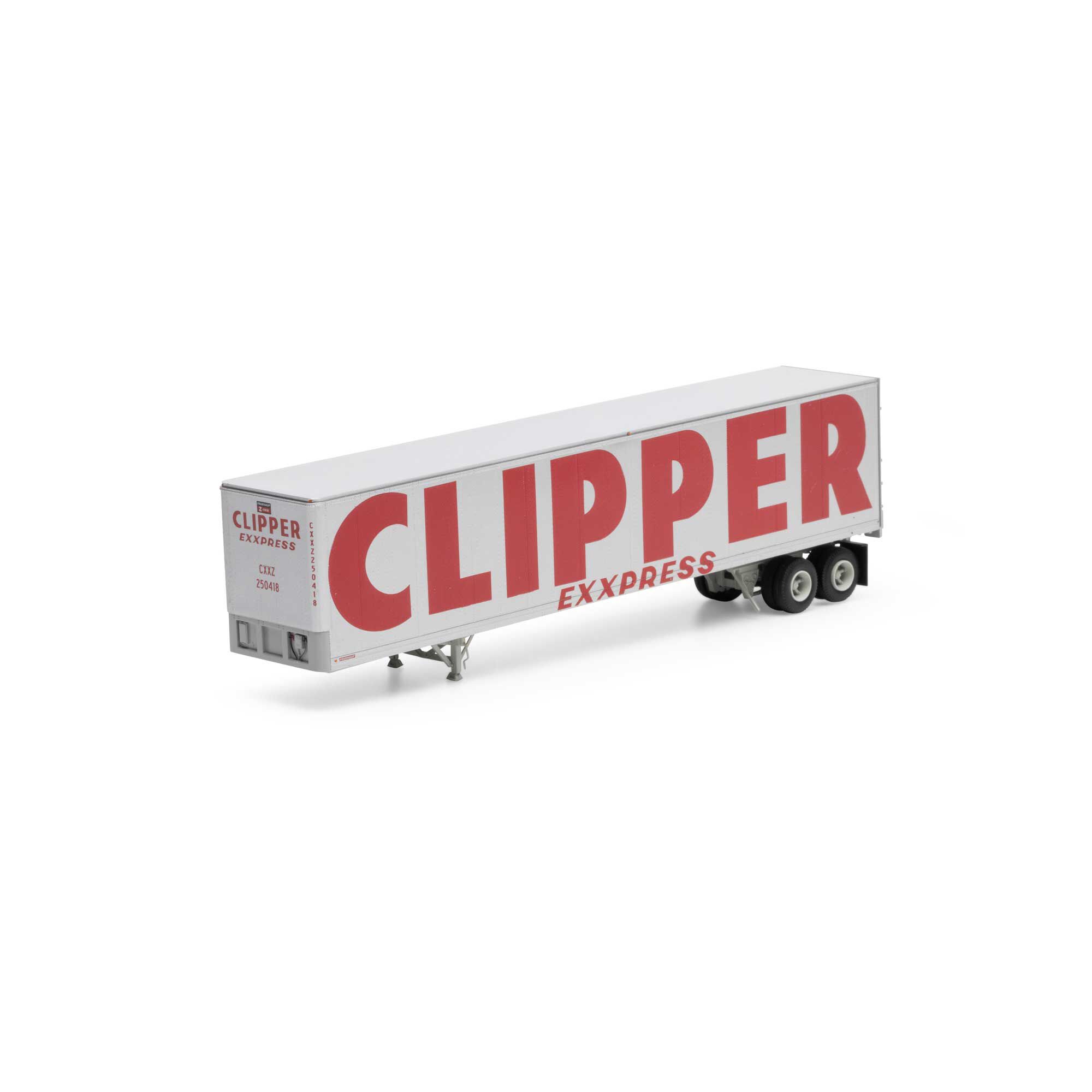 Athearn HO 45' Fruehauf Z-Van Trailer, CXXZ #250418 | Horizon Hobby