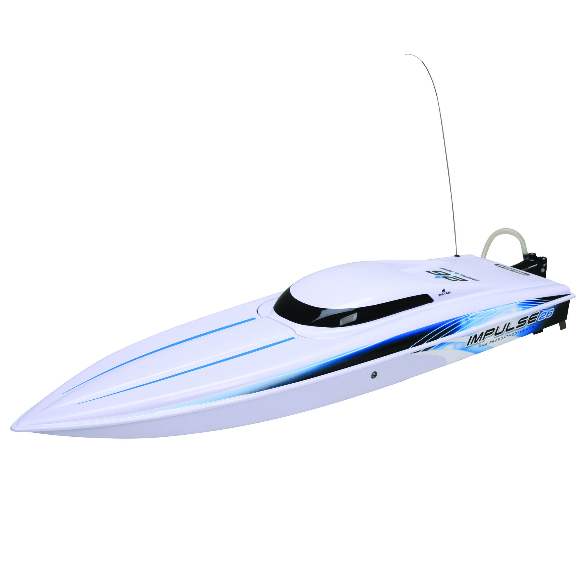 RC Pro Boat Deep-V IMPLUSE Epoxy Fiberglass Anti-Turnover Mono Racing  Hull 26" 