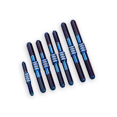 Fin Titanium Turnbuckle, Blue (7): TLR 8ight-X 2.0, XE Fin Titanium Turnbuckle, Blue (7): TLR 8ight-X 2.0, XE
