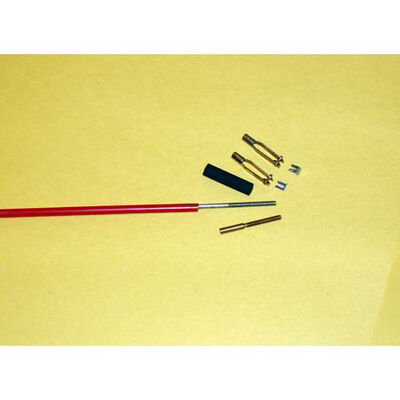 Pushrod,36 Steel with Clevis 4-40 Pushrod,36 Steel with Clevis 4-40