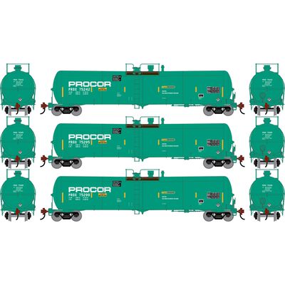 HO ATH 30K Ethanol Tank Car, PROX #75242/75295/75299 (3) HO ATH 30K Ethanol Tank Car, PROX #75242/75295/75299 (3)