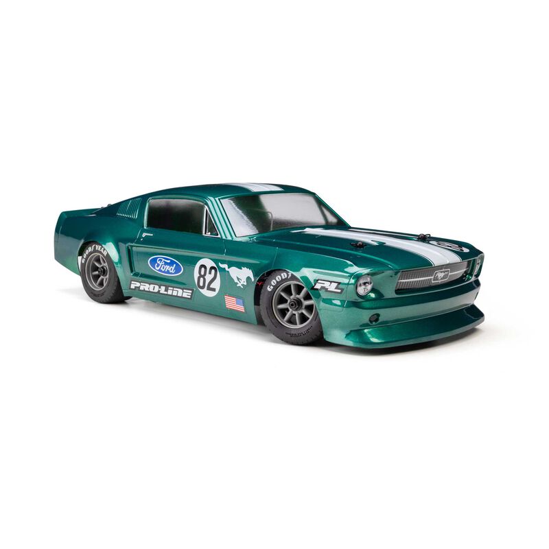 Pro-Line Racing 1/12 Pre-Cut 1968 Ford Mustang Clear VTA Body: Losi NASCAR® Race Car