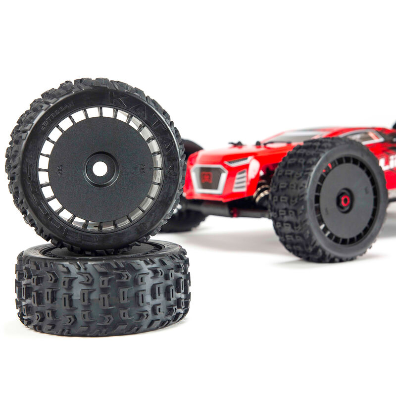 1/8 TALION 6S BLX 4WD Brushless Sport Performance Truggy with Spektrum RTR, Red/Black