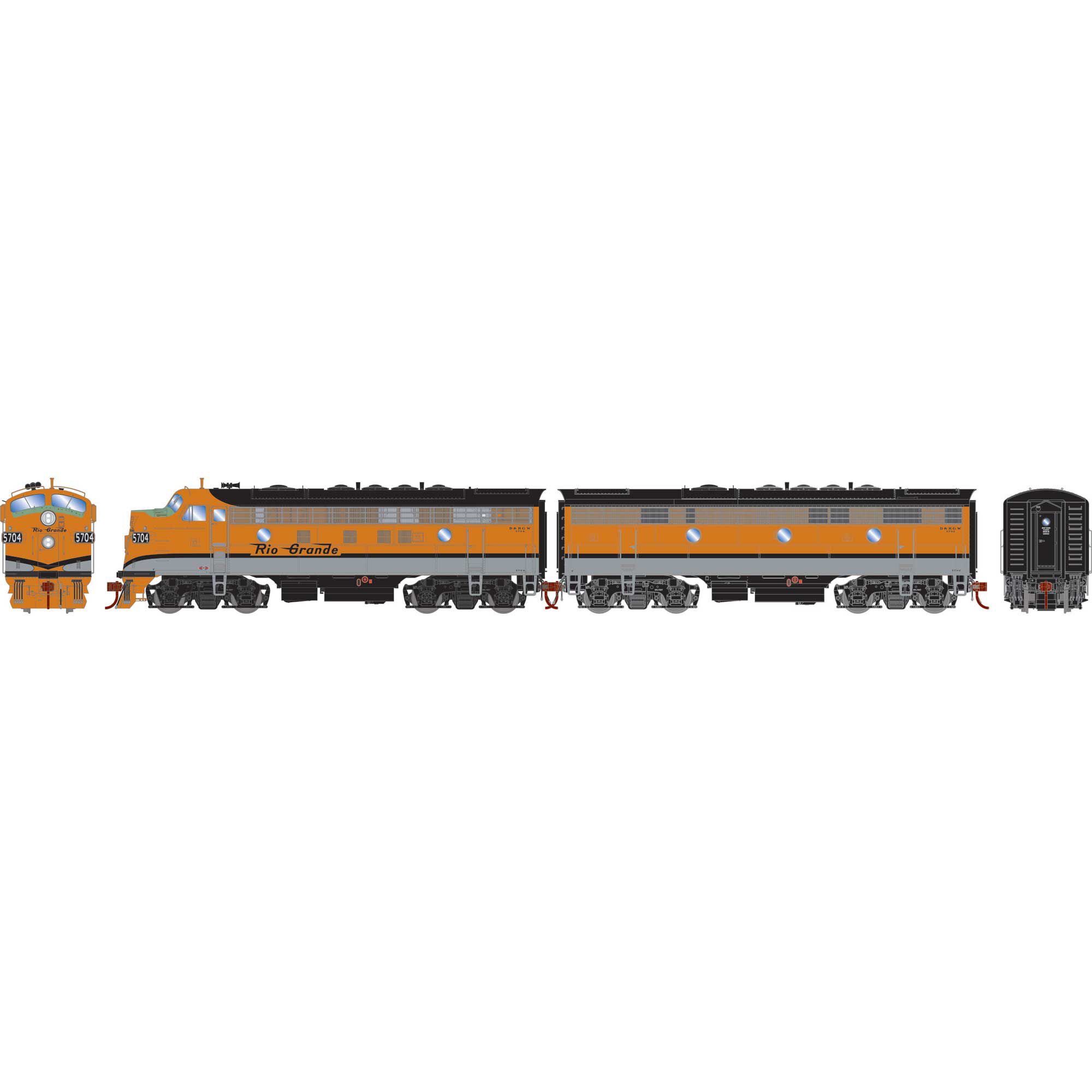 Athearn Genesis Athearn Genesis HO F7A/F7B Locomotives with DCC