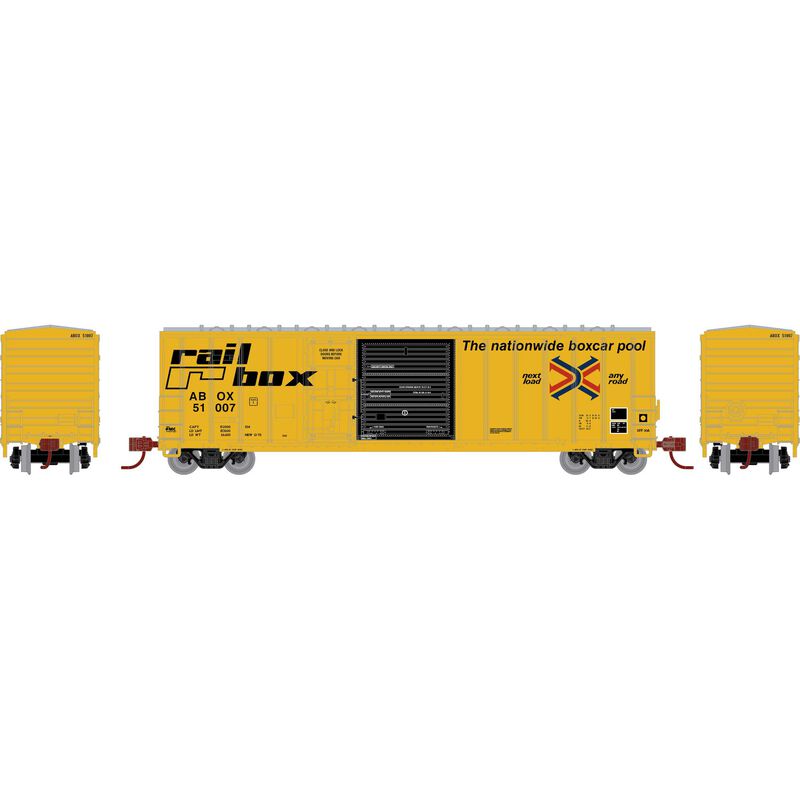 Athearn N ATH 50' FMC 5277 Combo Door Box Car, ABOX 'Early' #51007