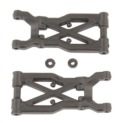 Factory Team Carbon Fiber Rear Suspension Arms, 1/10 Team Associated RC10B74 Factory Team Carbon Fiber Rear Suspension Arms, 1/10 Team Associated RC10B74