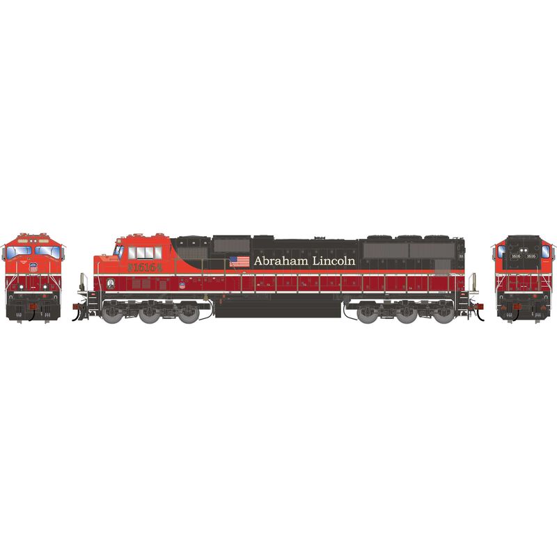Athearn Genesis HO GEN SD70M Locomotive, UP 'Abraham Lincoln' #1616