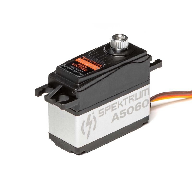 Spektrum A5060 Mini Digital HV High Torque Metal Gear Aircraft Servo Spektrum A5060 Mini Digital HV High Torque Metal Gear Aircraft Servo