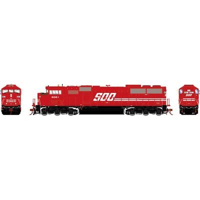 HO GEN SD60M Tri-Clops Locomotive w/DCC & Sound, SOO #6061 HO GEN SD60M Tri-Clops Locomotive w/DCC & Sound, SOO #6061