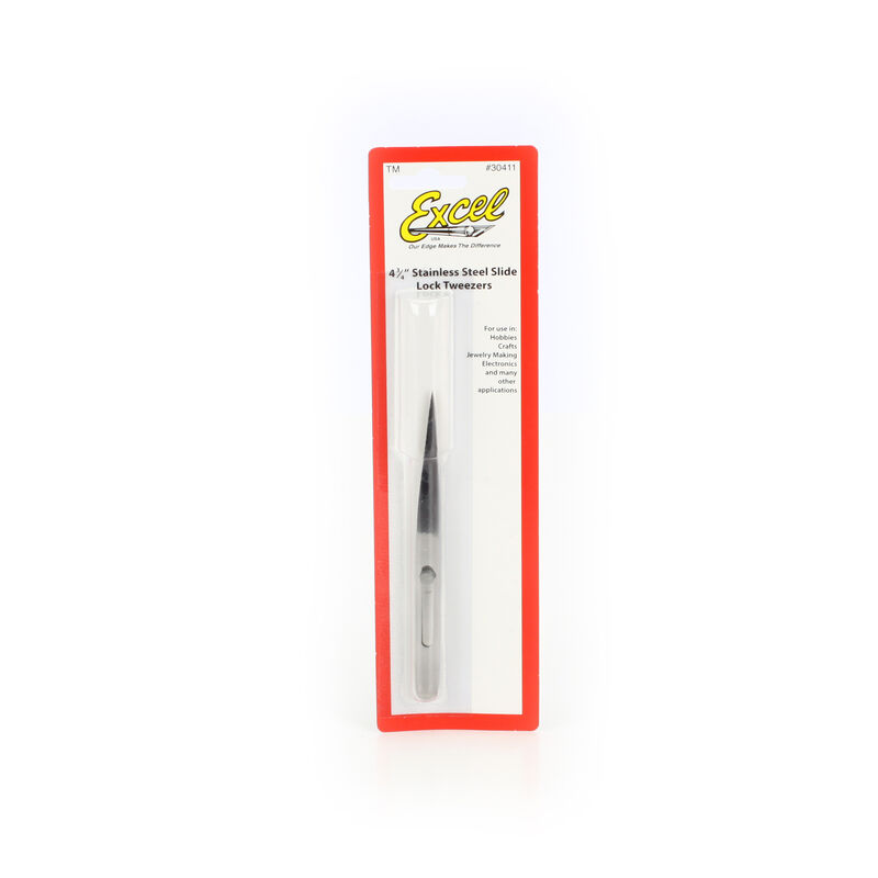 SS Tweezer,4-3/4" CSlide