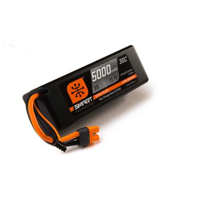 11.1V 5000mAh 3S 30C Smart Hardcase LiPo Battery: IC3 11.1V 5000mAh 3S 30C Smart Hardcase LiPo Battery: IC3