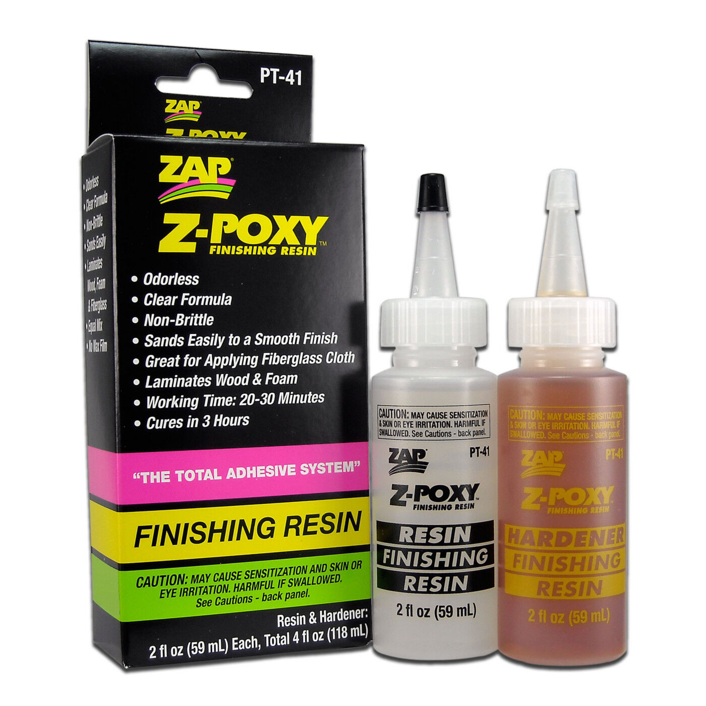 ZAP Glue Z-Poxy Finishing Resin, 4oz | Horizon Hobby
