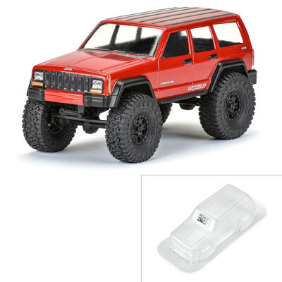 1/24 2001 Jeep Cherokee Clear Body: SCX24 1/24 2001 Jeep Cherokee Clear Body: SCX24