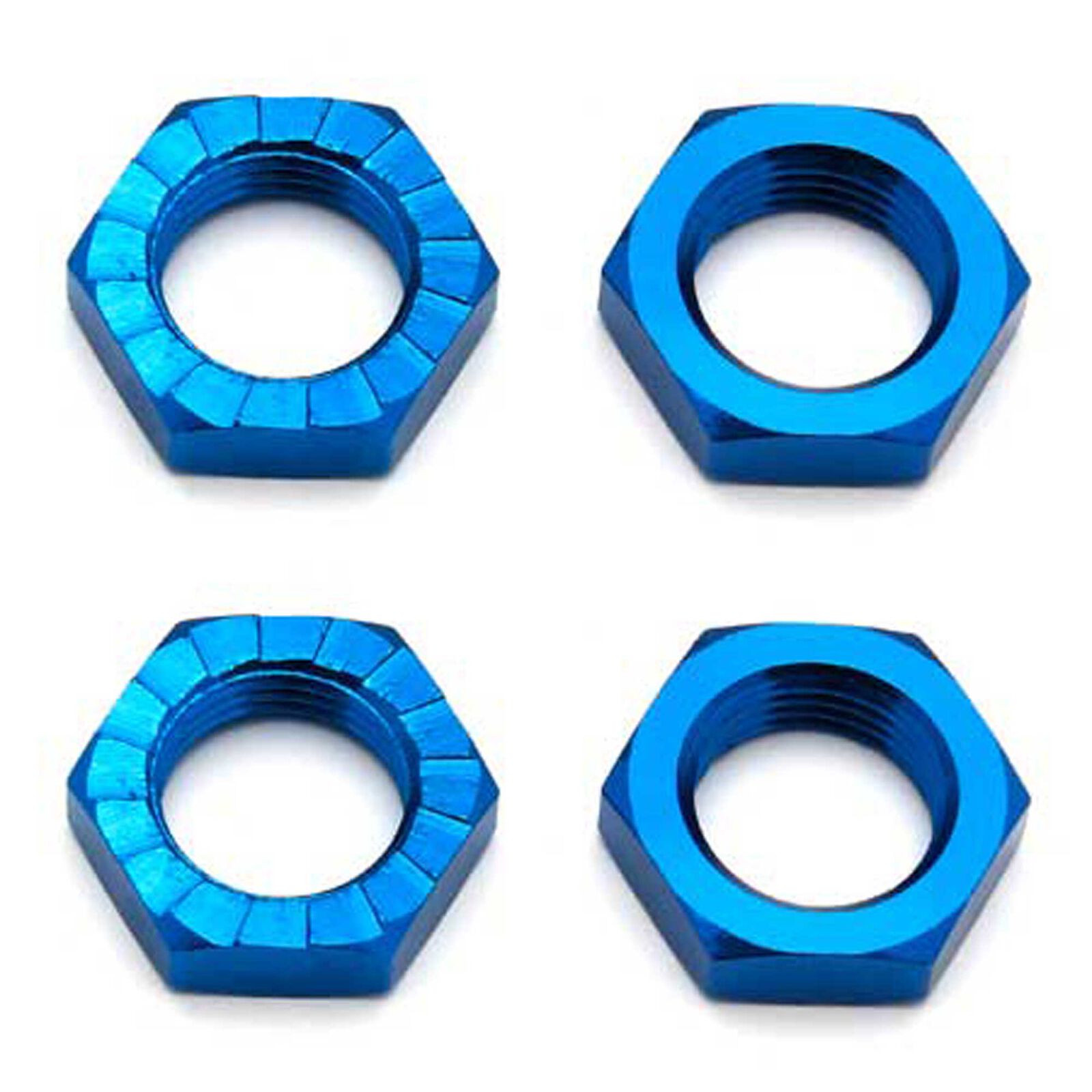 Factory Team Wheel Nuts 17mm Blue