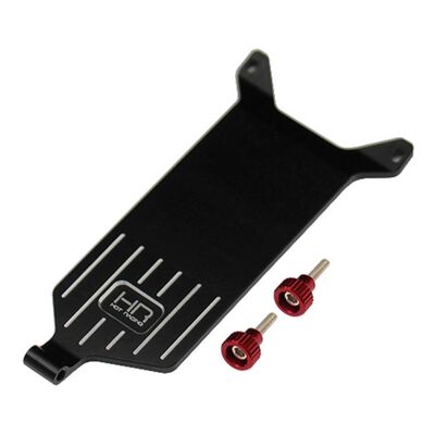 CNC Aluminum Electronics Mounting Plate, 1/24 Losi Micro-B CNC Aluminum Electronics Mounting Plate, 1/24 Losi Micro-B