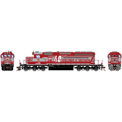 HO EMD SD40-2 Locomotive with DCC & Sound, WAMX #4170 HO EMD SD40-2 Locomotive with DCC & Sound, WAMX #4170