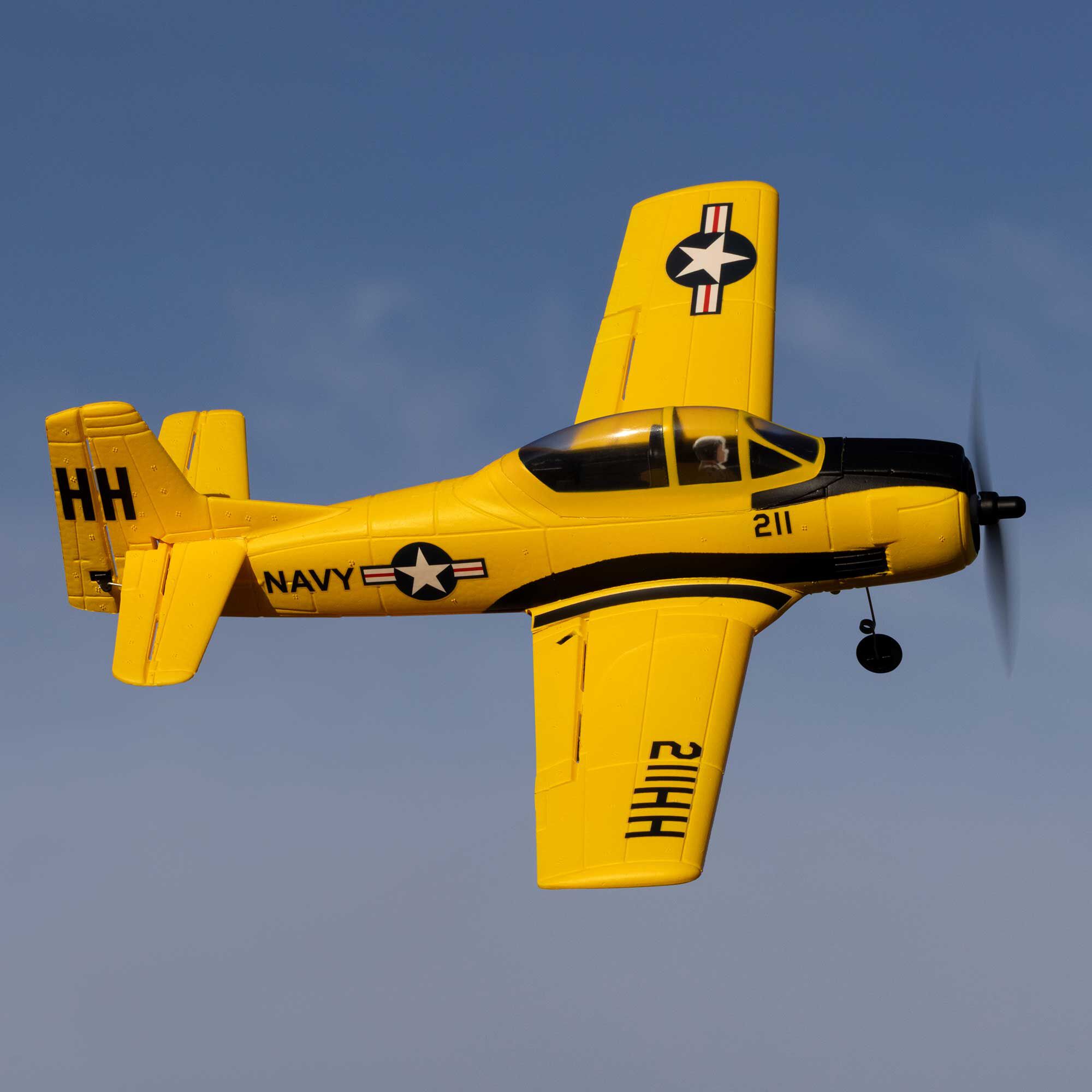 HobbyZone HobbyZone T-28 Trojan 450mm RTF with SAFE (2 Flight