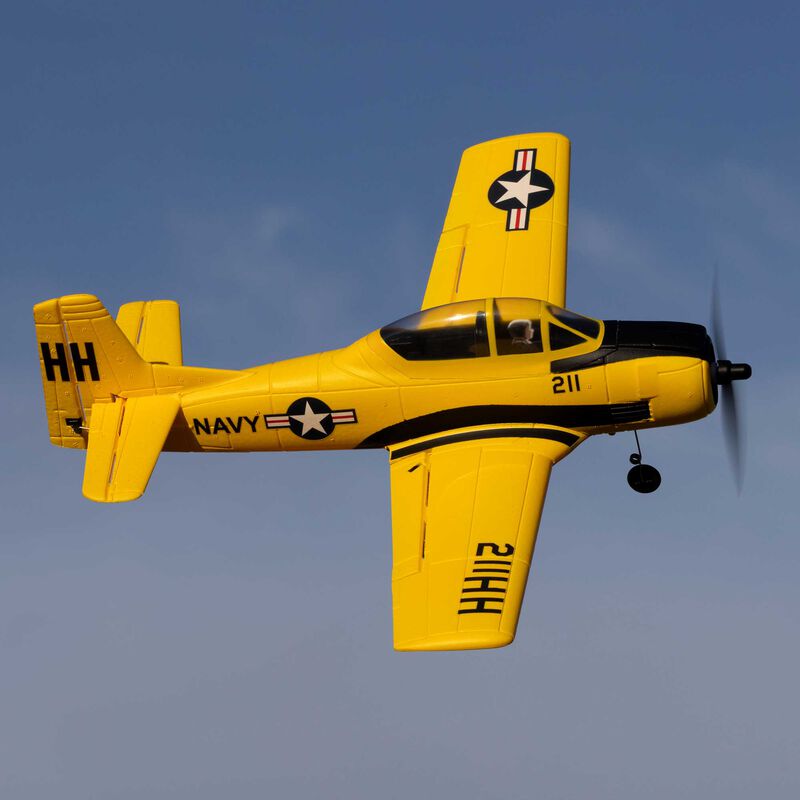 T-28 Trojan 450mm RTF with SAFE (2 Flight Batteries Included)